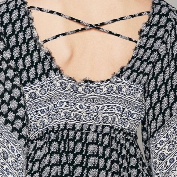 Free People Heart of Gold Mini Dress - Picture 6 of 8